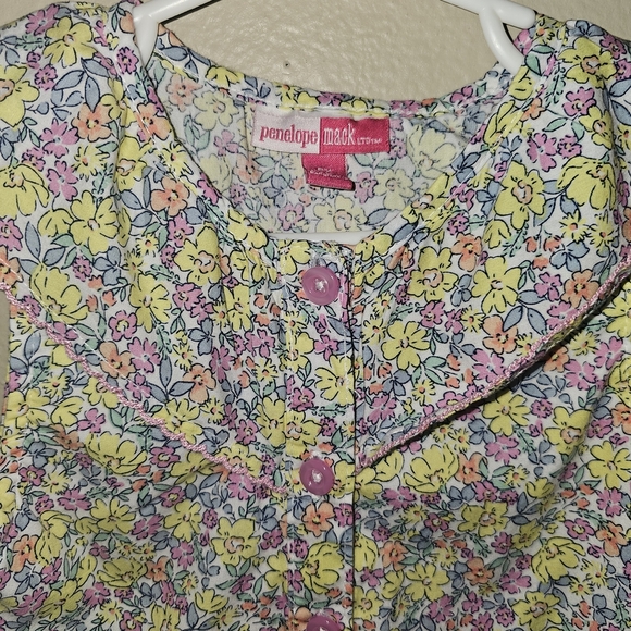 Penelope Mack Pink and Yellow Ruffled Tiered Sundress - Picture 7 of 9